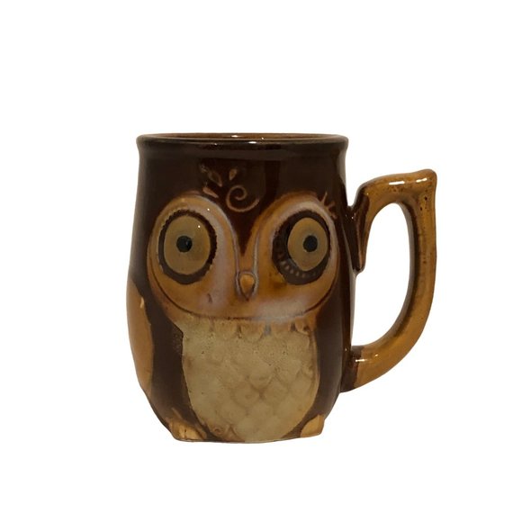 Gibson Pottery Owl Mug - Picture 1 of 9